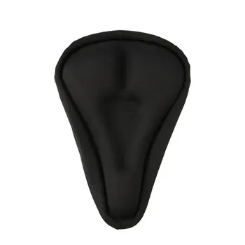 

Black Durable Men 3D Bike Bicycle Cycle Extra Comfort Gel Pad Cushion Cover Front Seat Mat Saddle Seat for Outdoor Sports