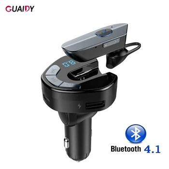 

Car Chager Bluetooth Earphone With Micro Mobile Phone Adapter USB Type C Handsfree Fast Charge For Samsung Xiaomi Compatible