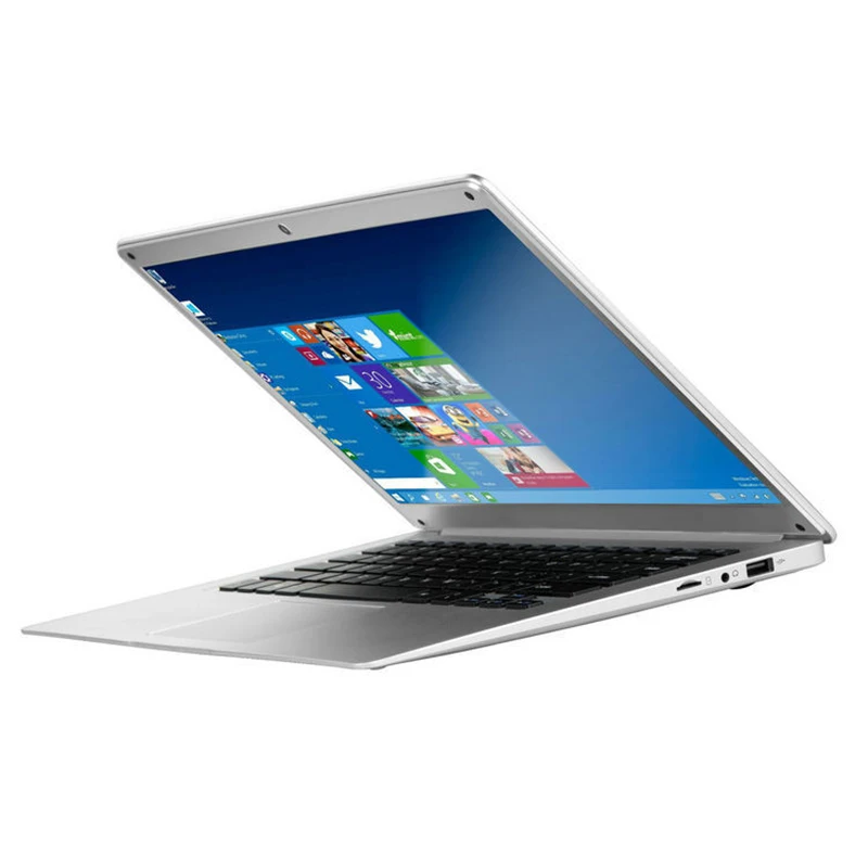 14 zoll 2GB RAM 32GB SSD Notebook Intel Atom Quad Core Laptops 1366*768 IPS Win10 dünne notebook Co