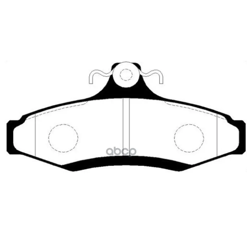 Колодки Тормозные Дисковые Задние Daewoo Leganza 2.0i/2.2i 16v/Nubira 2.0i 16v 97-03 Ckkd-7 Ctr арт. CKKD-7