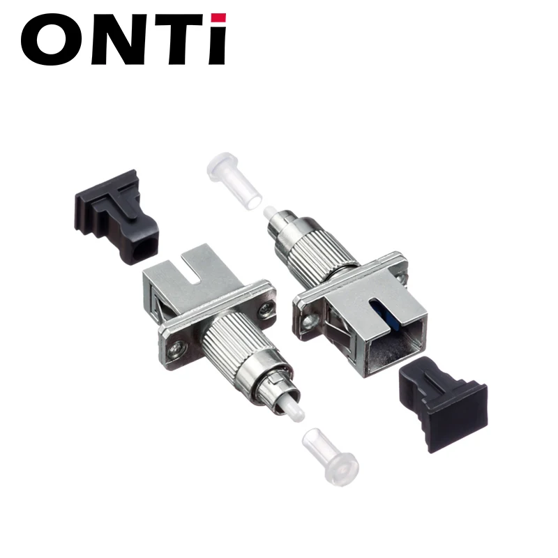 ONTi FC-SC fiber Coupler single mode SM hybrid Fiber Optic adapter APC MM hybrid Fiber connector