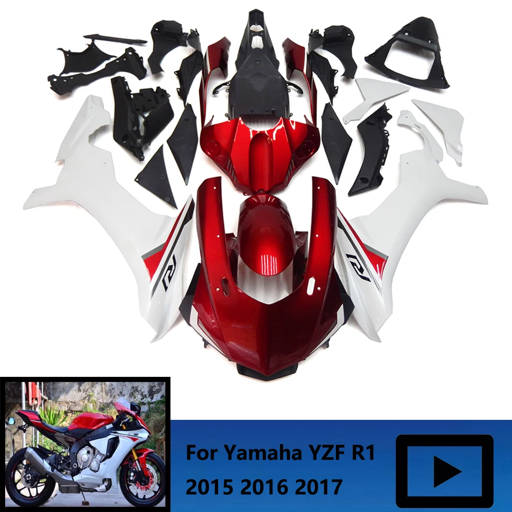 

Обтекатель для мотоцикла Yamaha YZF R1 2015 2016 2017 2018, YZFR1 r1 15 16 17 18