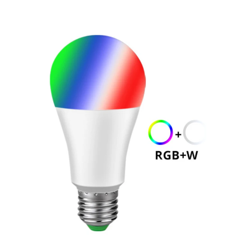 E27 B22 Wi-Fi умный светодиодный светильник Лампа 15 Вт с регулируемой яркостью RGBW