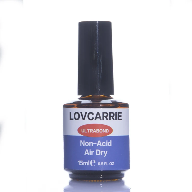 LOVCARRIE NEW Nail Ultrabond Primer Base Coat Pre Dehydrator 15ML Acid Free Nail Fresher Bonder Desiccant Bond for UV Gel Polish