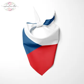 

The Czech-Republic flag Dog Bandana Cat Bandana Pet Bandana Pet Accessory personalized name custom pet present scarf