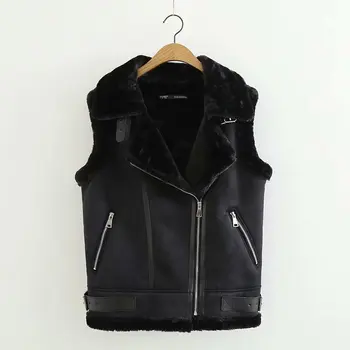 

Woah 2019 TZE90 euramerican fashion faux suede ma3 jia3 coat