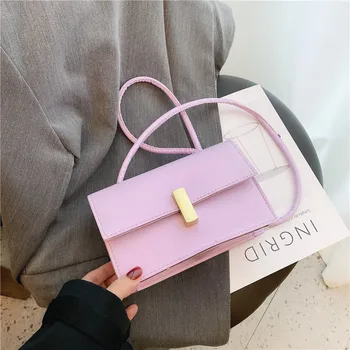 

2020shopper Female Women's Bag Luxury Leather Handbag Imitation Luxury Brands Bolsas Messenger Women's Purses Original Handbag