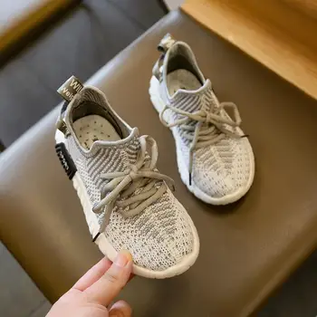 

2020 Fashion Summer Boys Sneakers Children Baby Girls Net Breathable Casual Sport Shoes Kids Soft Running Shoes Size 21-36