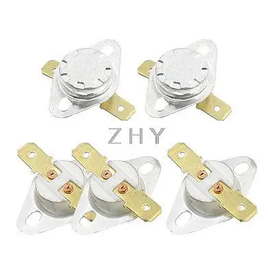 

5Pcs NC Ceramic Temperature Switch Thermostat 250 Degree Celsius KSD301