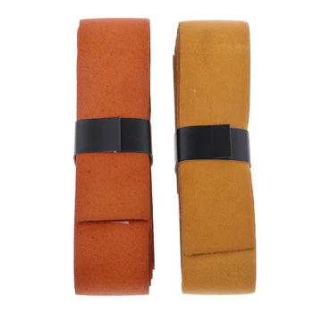 

Tennis Racket Grips Anti-Slip Sweat Absorbing Wrap Tape Handle Cover 2 Color