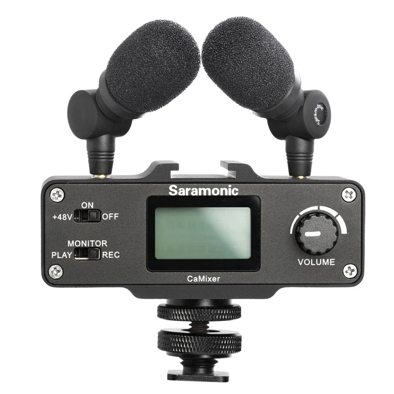 Saramonic Vlog микрофон с беспроводной записью разъем 3 5 мм для Gopro 8 Max 7 6 TRS DSLR камер DJI Osmo