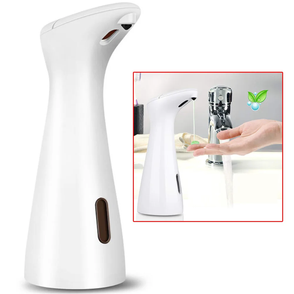 

200ml Automatic Liquid Soap Dispenser Smart Sensor Touchless Hand Washing Machine Sanitizer Dispensador for Kitchen Bathroom NEW