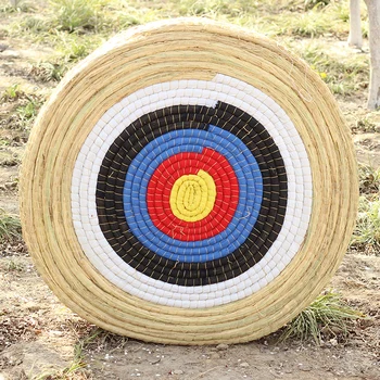 

1pc 80cm Grass Target 15cm Thickness Straw Target Board Bow And Arrow Shooting Darts Catapult Target Props Archery Accessories