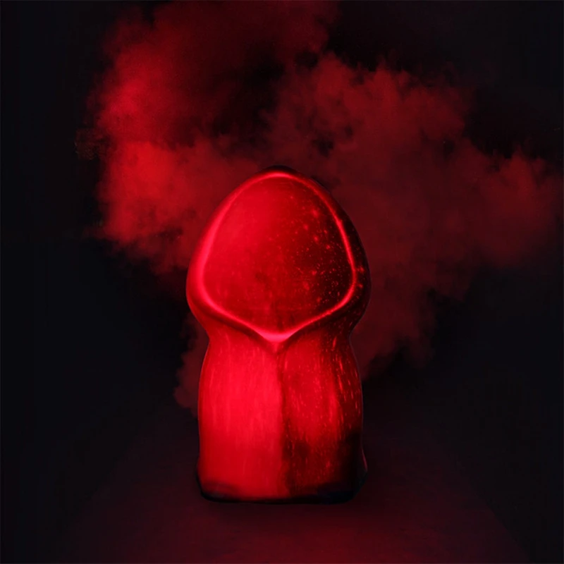 Promotion! 3D Print Ghost Starry Lamp 16 Colors Remote Control LED Night Light USB Rechargeable Desk Lamp Home Decor
