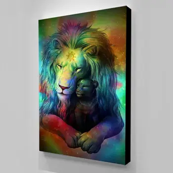 

Poster Canvas Painting Lion Canvas Prints Poster Decorative Animal Print Wall Art Poster Nordic Style Home Decor Paintings