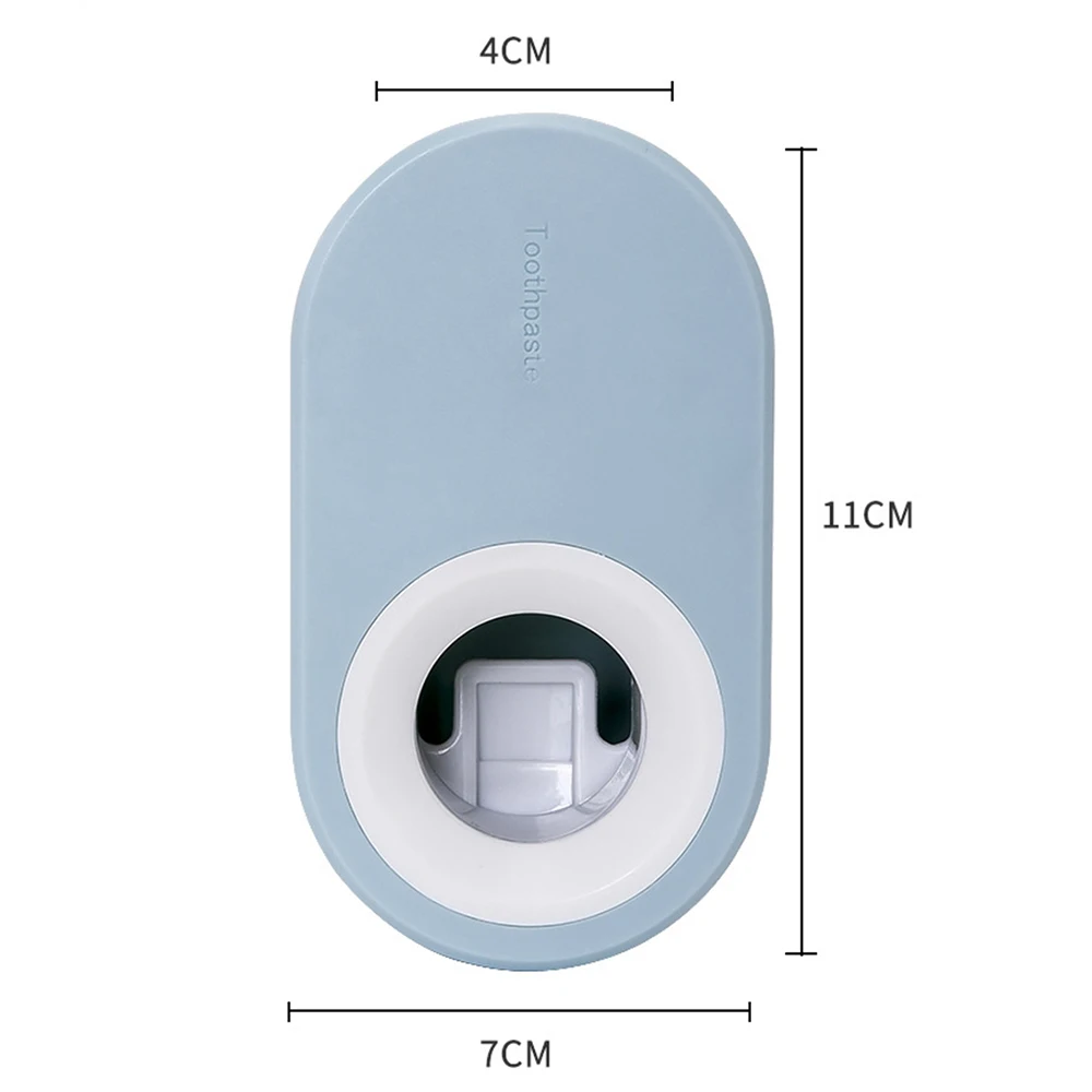 Монтируемый диспенсер для зубной пасты, полностью автоматический держатель для зубной щетки для детей и взрослых, аксессуары для ванной комнаты, диспенсер для зубной пасты