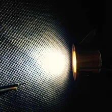 20 шт./лот Светодиодный точечный мини-светильник лампа для шкафа с регулируемой яркостью Ac230v 3 Вт Высокая мощность Led белый теплый белый Внутреннее освещение