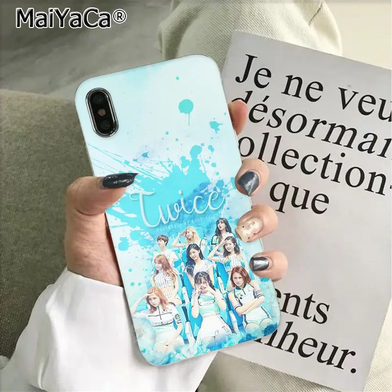 MaiYaCa Twice Mina Momo Kpop Новое поступление Модный чехол для телефона для iphone 11 pro 8 7 66S Plus X 5S SE XS XR XS MAX