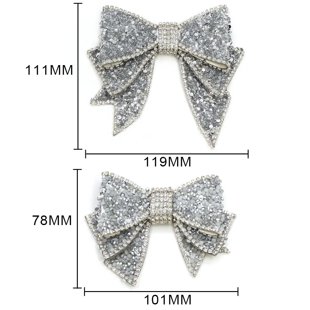 1 шт. разноцветные банты/стразы-бабочки, аппликация с плоской задней частью, Стразы ручной работы, нашивки для свадебного платья