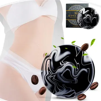 

Wholesale Volcanic Clay Coffee Slimming Soap Bar Skin Whitening Body Clear Refreshing Soap M3