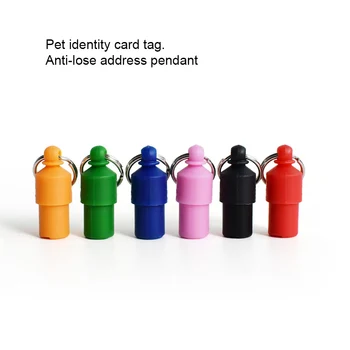 

Pet Pendant plastic Anti-lost Address Card Cat and Dog Accessories Pet ID Card