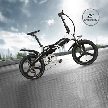 

LANKELEISI 20 inch electric bike 48V 400W 13AH L G Battery for sale