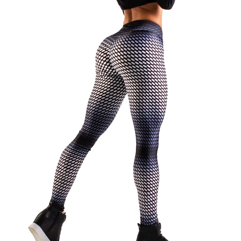 Летние стильные модные популярные женские леггинсы с цифровым 3D принтом, сексуальные леггинсы для фитнеса размера плюс, штаны с эффектом пуш-ап, Прямая поставка - Цвет: HY512