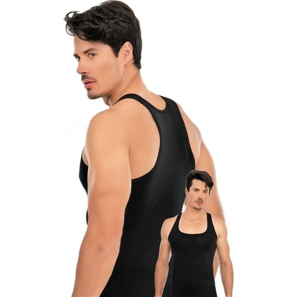 

2 4 6 10 15 PCS Men 100% Cotton Solid Straight Male Breathable Sleeveless Tops Slim Casual Undershirt Mens Gift By english Cotton