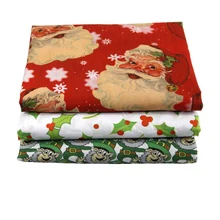 50*140 см Рождественская Сова Святого Патрика, Полиэстер, Хлопок, ткань для детского постельного белья, домашний текстиль, швейная кукла, c788