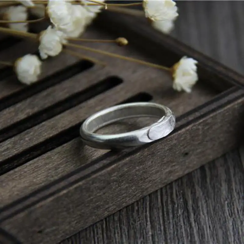 Женское серебряное кольцо ручной работы с натуральным 100% 925 пробы|925 sterling silver