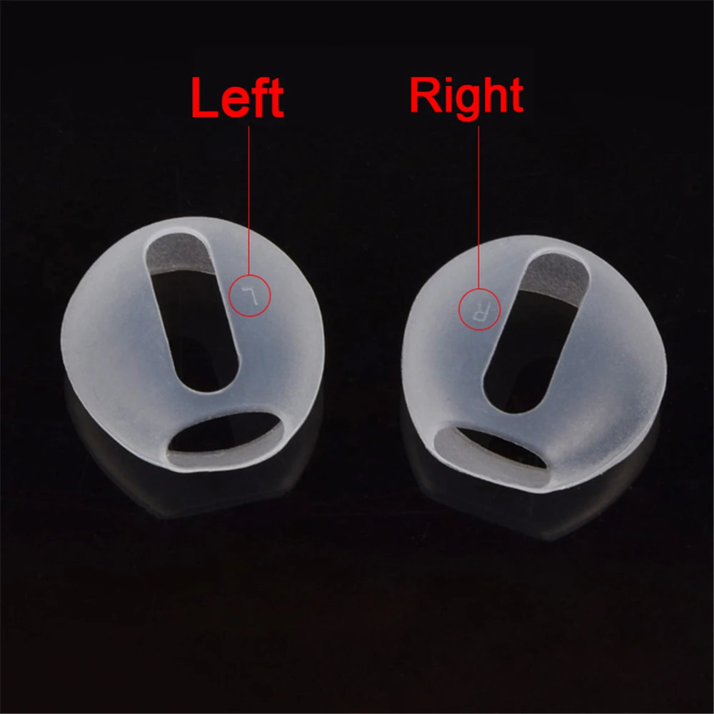 Оптовая цена! 1/2 пары мягких ультратонких наушников Apple AirPods силиконовые