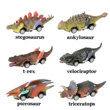 

Pull Back Dinosaur Cars Toys Dinosaur Roadster Party Favors Games Dino