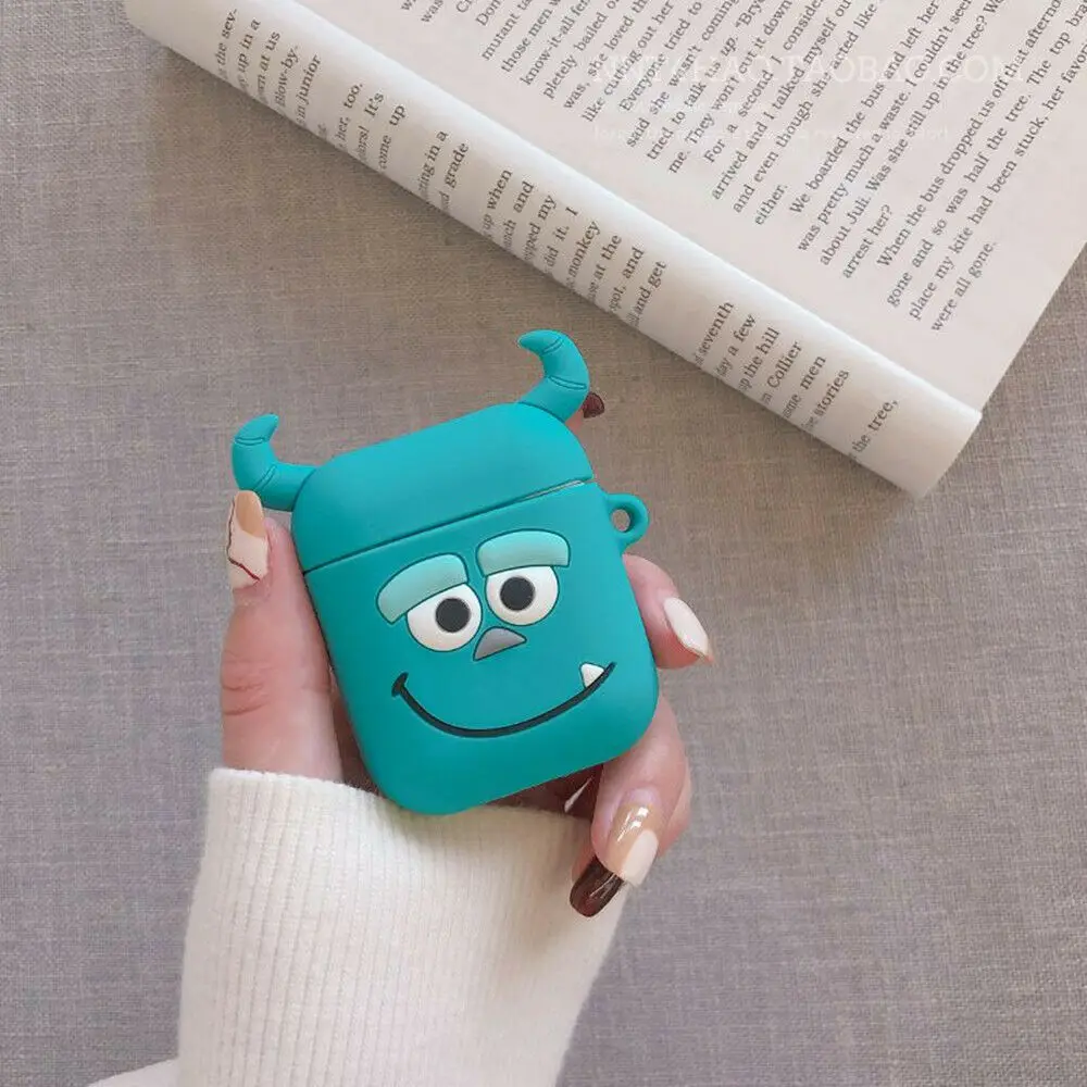 2019 Новое поступление милый мультфильм airpods чехол наушники силиконовый защитный