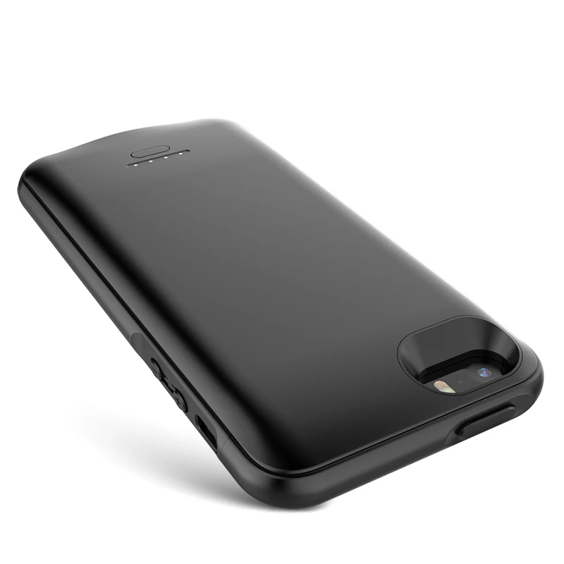 Чехол для аккумулятора для iPhone SE 5SE 5 5S, внешний аккумулятор, зарядка, внешний аккумулятор, чехол для iPhone 5, 6, 6s, 7, 8, X, XS, MAX, чехол для зарядного устройства