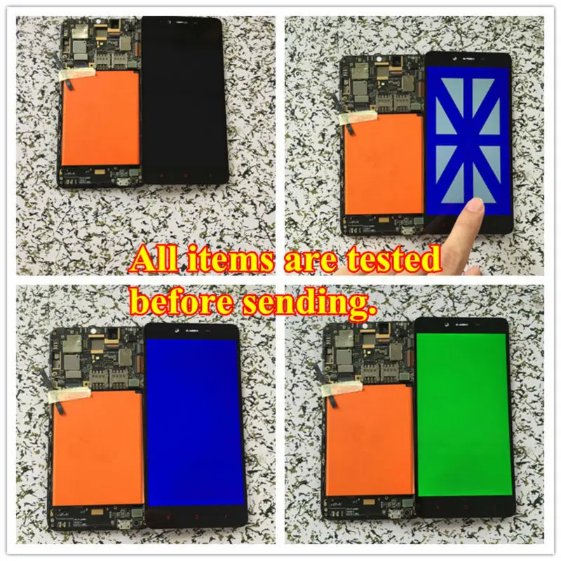 ЖК дисплей Vancca 5 дюйма для Xiaomi Redmi Note 2 Note2 дигитайзер сенсорный экран в сборе рамка