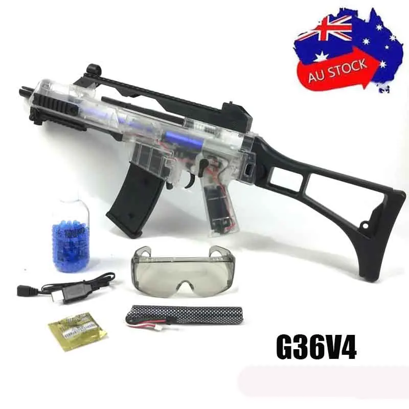 

ZhenDuo Toys Mag-Fed newwell G36CV4 Electric Gel Ball Blaster Jinji receiver gearboxToy Gun For Outdoor Hobby AU Stock