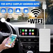 Беспроводной WiFi Carlinkit USB Smart Link для Apple CarPlay Dongle для Android навигационный плеер мини USB Carplay Stick модули