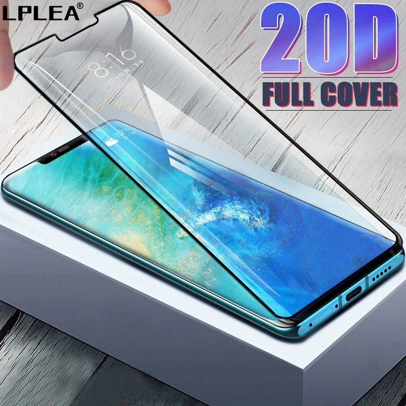

20D Full Cover Screen Protector For Huawei P20 Lite P30 Pro Tempered Glass For Huawei P Smart 2019 Mate 30 20 Lite Glass Film