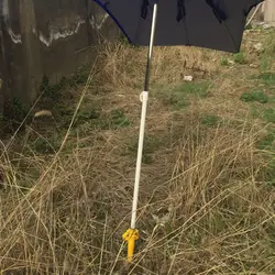Регулируемый солнцезащитный пляжный зонт с подставкой, зонт для рыбалки, наземный якорь, держатель AIA99