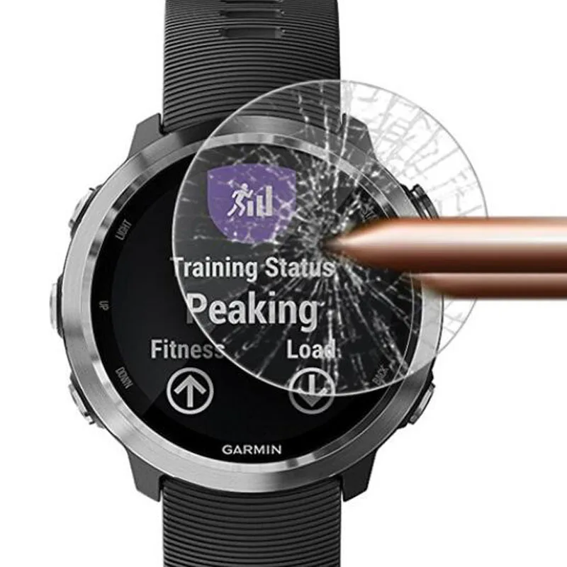 Tempered-Glass-Clear-Protective-Film-Guard-For-Garmin-Forerunner-645-Smart-Watch-Forerunner645-Display-Screen-Protector