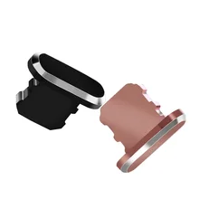 Металлическая Пылезащитная заглушка для зарядки от пыли, заглушка для зарядки Cenicienta, Заглушка для Iphone 6, 6s, 7, 8, Xr, X, Xs, Максимальная защита,, пылезащитная заглушка