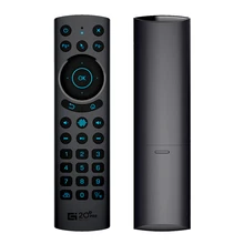 G20BTS Plus G20S PRO – télécommande d'apprentissage IR, 2.4G, sans fil, commande vocale rétroéclairée, Gyroscope, pour boîtier TV Android X96 X4 AM7