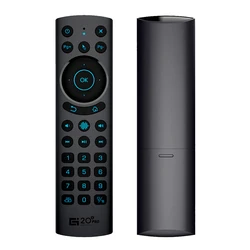 G20BTS Plus G20S PRO – télécommande d'apprentissage IR, 2.4G, sans fil, commande vocale rétroéclairée, Gyroscope, pour boîtier TV Android X96 X4 AM7 