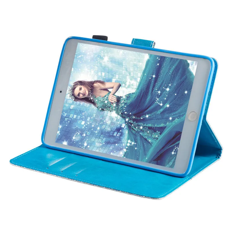 Wekays для Apple IPad Mini 1 2 3 4 5 7,9 дюймов мультфильм блеск кожаный чехол для IPad Mini 5 4 3 2 1 7,9 дюймов чехлы