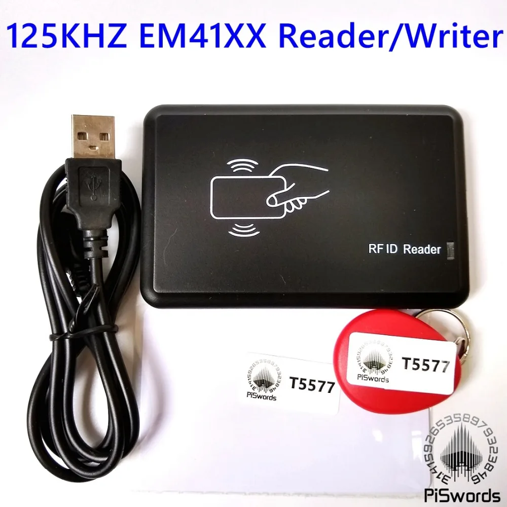 125Khz RFID EM4100 Card Reader/Writer Copier/Writer Programmer Burner  VGJ wer 