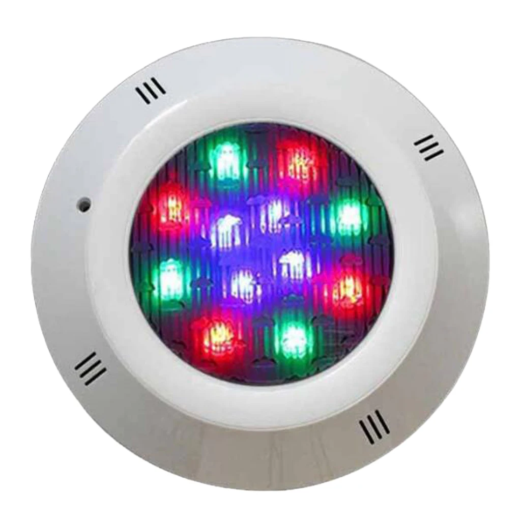 9W/12W/18W Swimming Pool Light LED Waterproof Underwater RGB Fountain Light Pool Accessories- Clorful