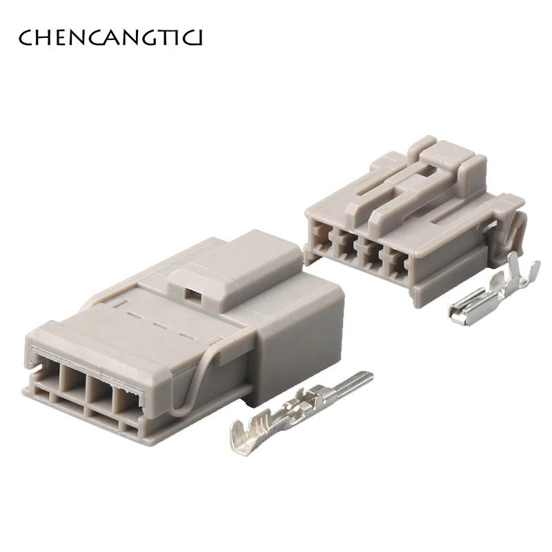 1 Set Sumitomo HD 4 Pin Unsealed Car Auto Electrical Wire Connector Male Female Socket Plug 6098-0243 6098-0244 | Обустройство дома