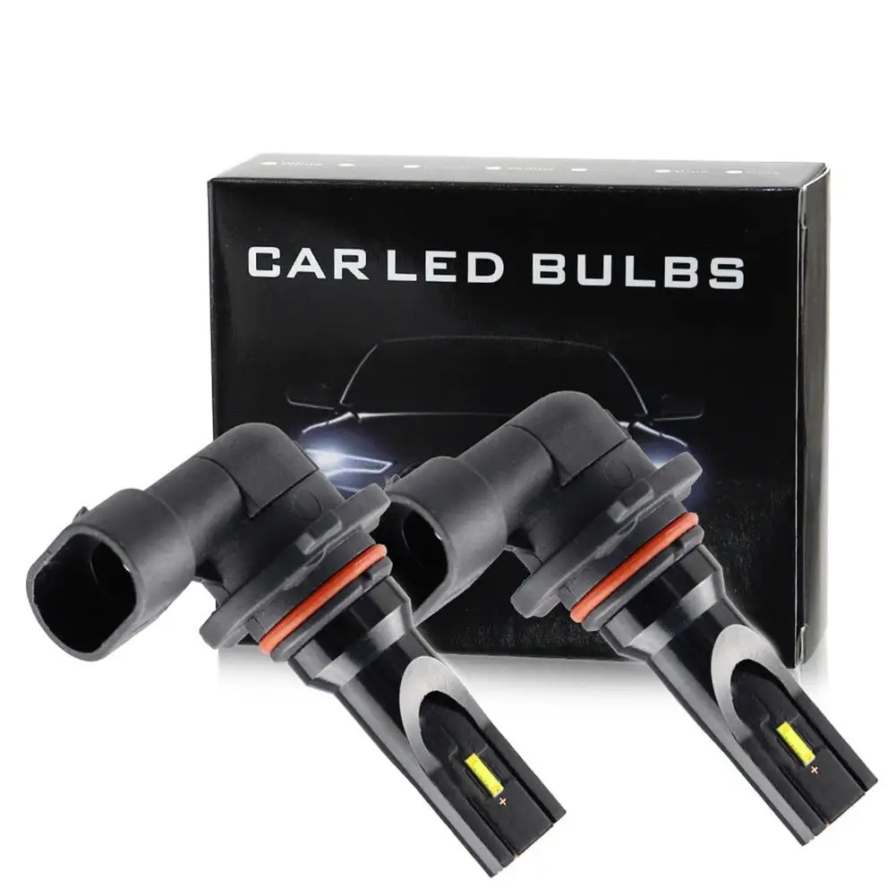 

HiMISS 2Pcs Car LED Foglight 9005/HB3 9006/HB4 H10 1860 Light Source LED Front Lamp