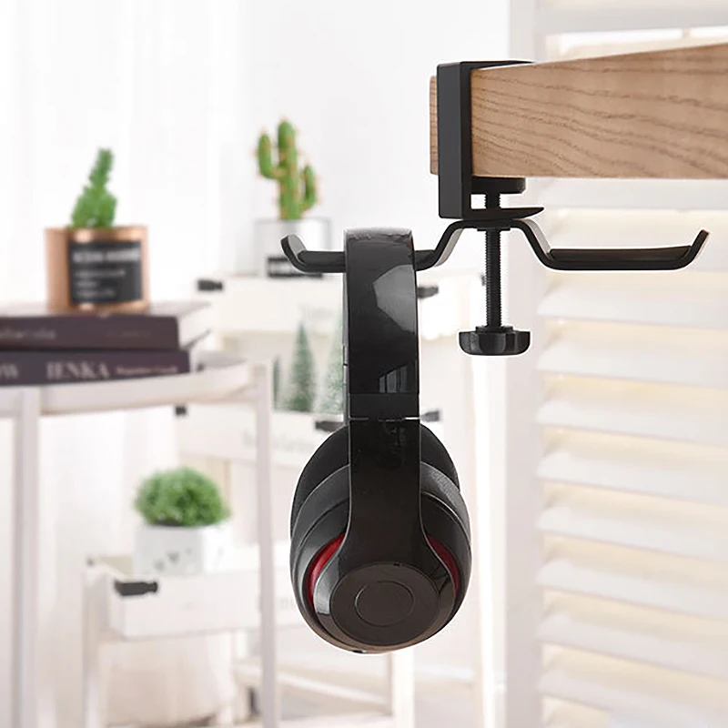 Earphone Holder Hook Gaming Headset Hanger Universal Holder Headphone Stand for Earphone Hanging Mount Stand Accessories