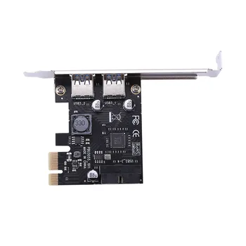

SSU 2 Port USB 3.0 PCI-e x1 Expansion Card PCI Express Adapter for Desktop
